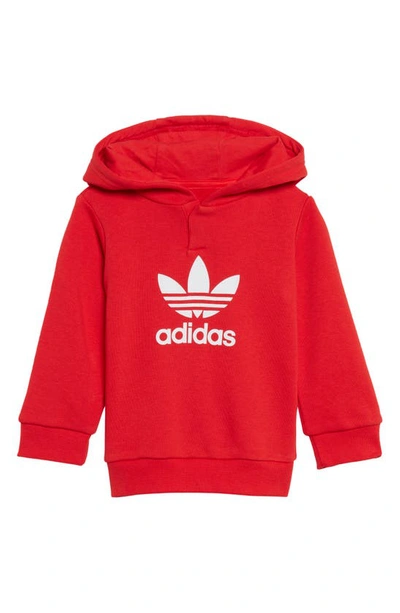 Adidas Originals Babies' Adidas Kids' Toddler Originals Pullover Hoodie And  Jogger Pants Set In Red/white | ModeSens