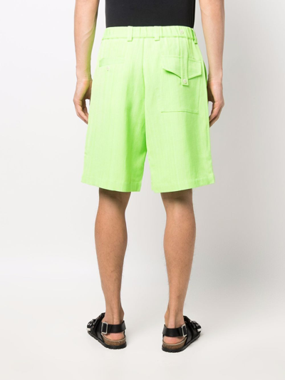 Shop Jacquemus Shorts Green