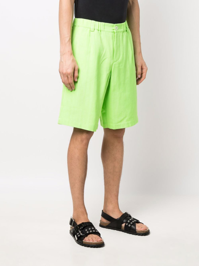 Shop Jacquemus Shorts Green