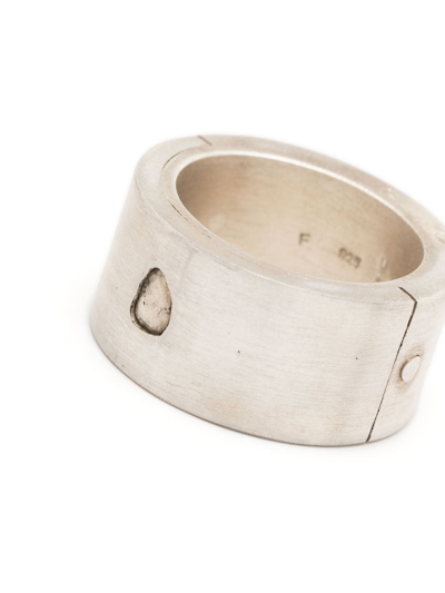 Parts Of Four Sistema Chunky Diamond Ring In Silber