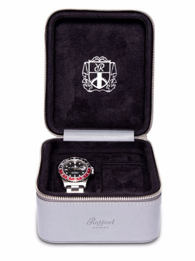 Shop Rapport Hyde Park 4-watch Box In Grau