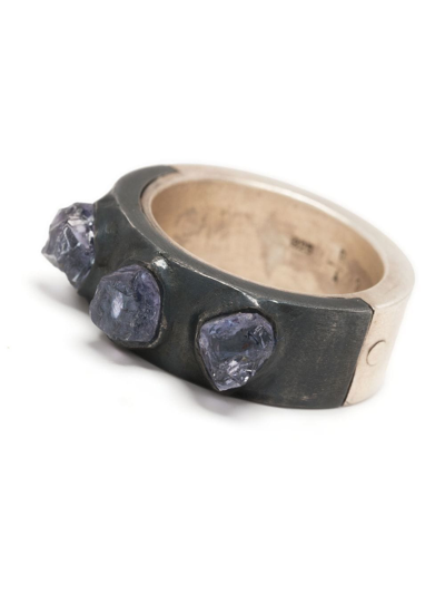 Parts Of Four Sistema Two-tone Crystal Ring In Silber