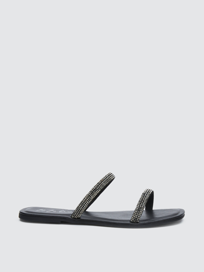 Shop Matisse Proposal Leather Sandal In Black