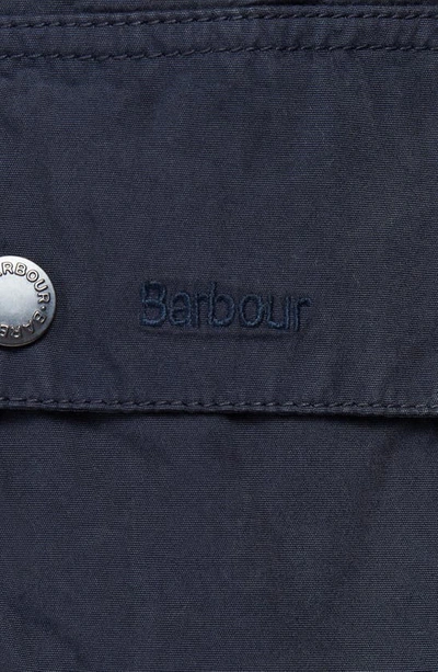 Shop Barbour Ashby Casual Jacket In Navy