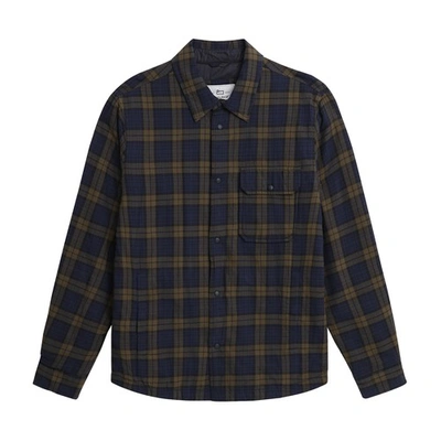 Shop Woolrich Traditional Madras Overshirt In Green Check
