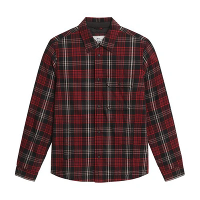 Shop Woolrich Traditional Madras Overshirt In Red Check