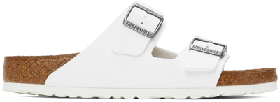 Shop Birkenstock White Regular Soft Footbed Arizona Sandals