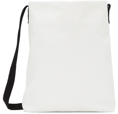 Shop Ann Demeulemeester White Noah Soft Micro Tote In 001 White