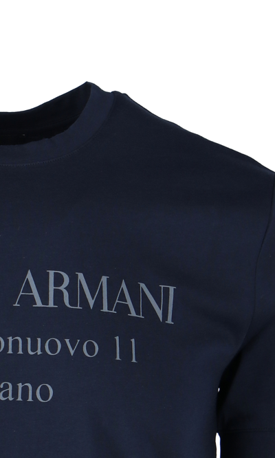 Shop Giorgio Armani Logo T-shirt