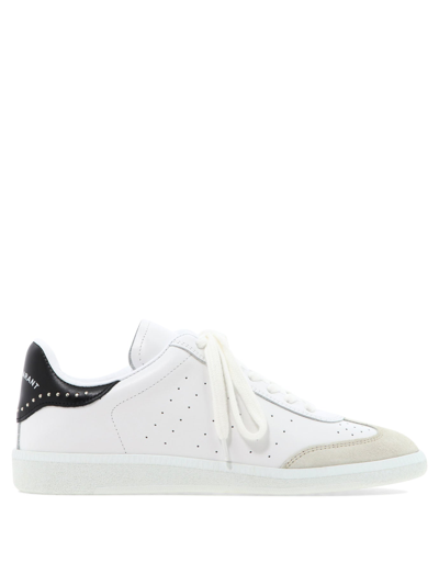 Shop Isabel Marant "bryce" Sneakers In White