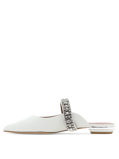 Shop Kurt Geiger "princely" Slippers In White