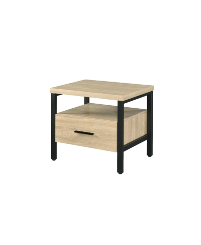 Shop Acme Furniture Yawan Accent Table In Black