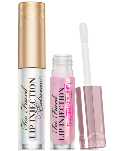 Shop Too Faced 2-pc. Lip Injection The Icons Plumping Set In Clear