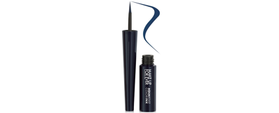 Shop Make Up For Ever Aqua Resist Color Ink Liquid Eyeliner In Matte Midnight - Matte Dark Blue