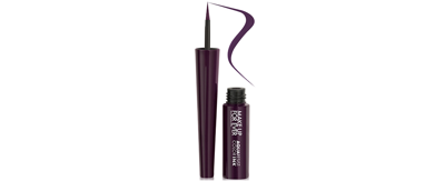 Shop Make Up For Ever Aqua Resist Color Ink Liquid Eyeliner In Matte Plum - Matte Deep Plum