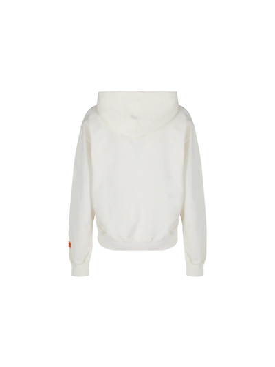 Shop Heron Preston Hoodie In White/black