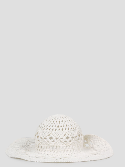 Shop Ruslan Baginskiy Straw Hat In White
