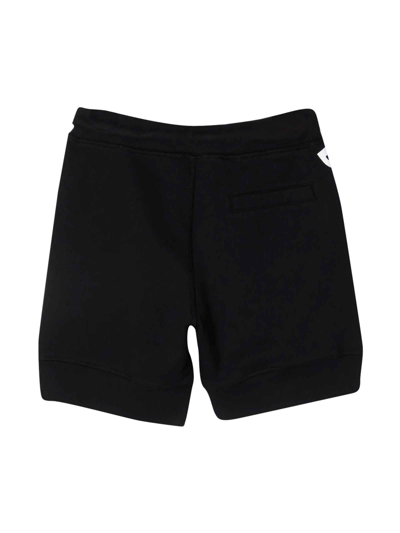 Shop Dsquared2 Black Cotton Shorts In Nero