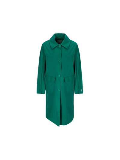 Shop Add Oversize Coat In Emerald