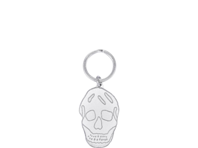 Shop Alexander Mcqueen Skull Keyring