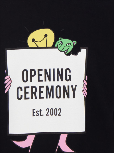 Shop Opening Ceremony Lightbulb Box Logo Sweatshirt By  In Black