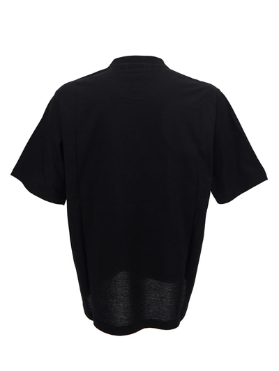 Shop Prada Oversize T-shirt In Black