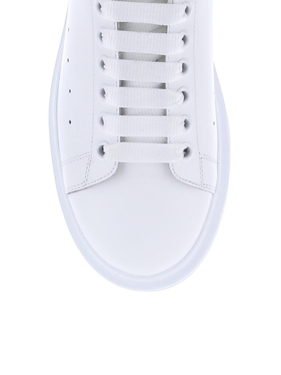 Shop Alexander Mcqueen Larry Sneaker In White