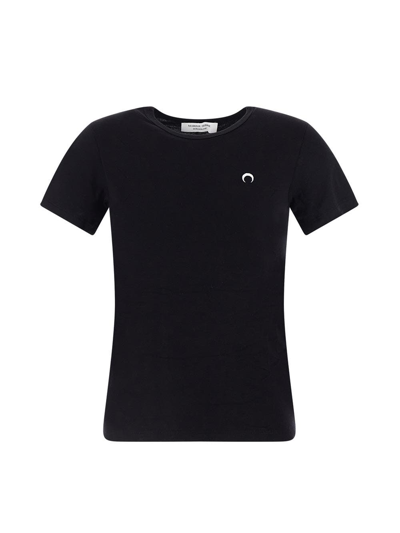 Shop Marine Serre Mini Fit T-shirt In Black