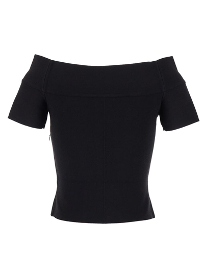 Shop Alexander Mcqueen Top Woman In Black