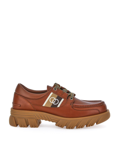 Shop Gucci Shoes In Brown
