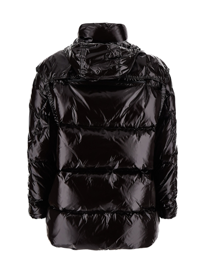 Shop Bottega Veneta Down Jacket Woman By  In Brown