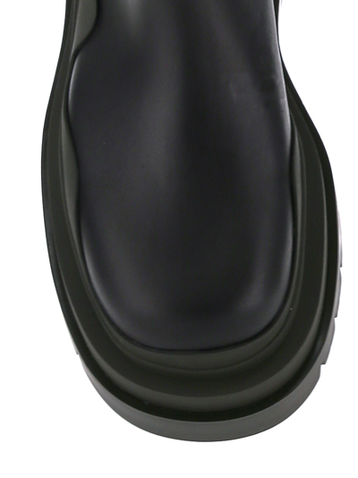 Shop Bottega Veneta Tire Boot Military By  In Black