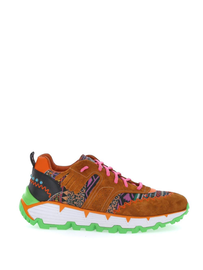 Shop Etro Sneakers In Multicolor
