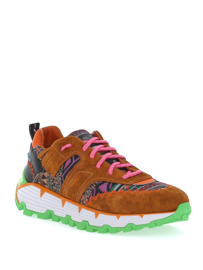 Shop Etro Sneakers In Multicolor