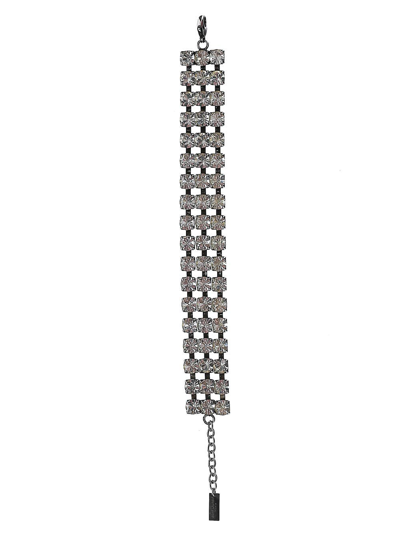 Shop Saint Laurent Bracelet In Grey