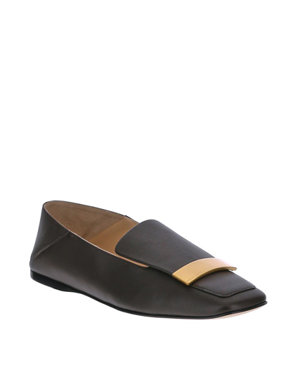 Shop Sergio Rossi Slippers In Brown