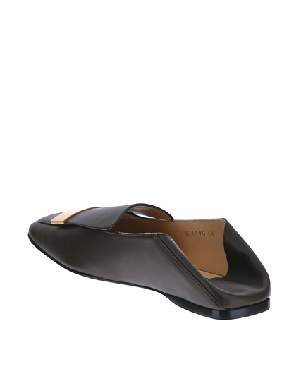 Shop Sergio Rossi Slippers In Brown