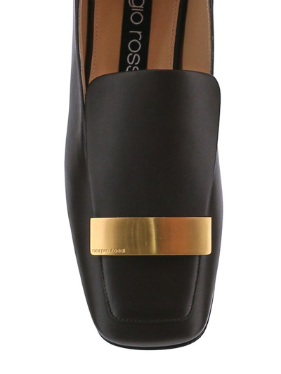 Shop Sergio Rossi Slippers In Brown