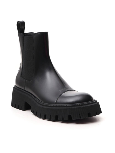 Shop Balenciaga Tractor Chelsea Boots