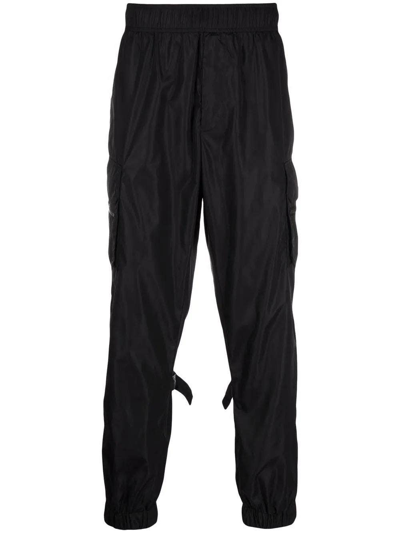 Shop Valentino Black Cargo Pants