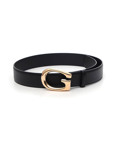 Shop Gucci Black Leather Belt
