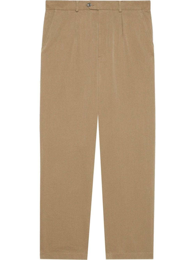 Shop Gucci High-waist Tailored Trousers