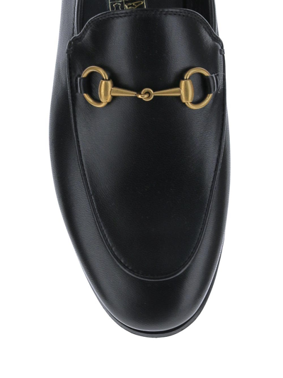 Shop Gucci Horsebit Loafer In Black