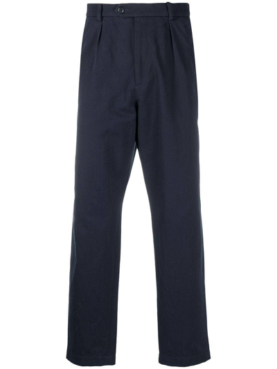 Shop Gucci High-waisted Tailored Trousers