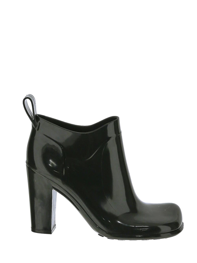 Shop Bottega Veneta Shine Ankle Boots In Black