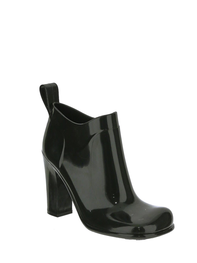 Shop Bottega Veneta Shine Ankle Boots In Black