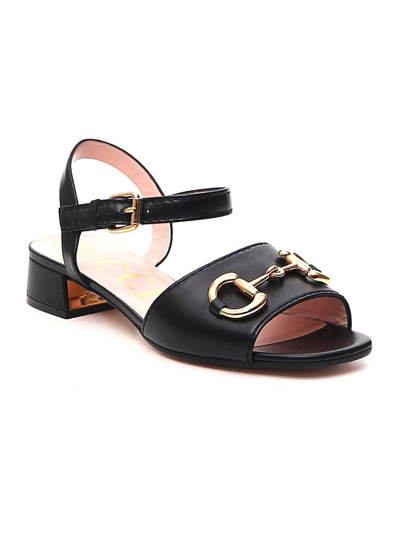 Shop Gucci Horsebit Strap Buckle-fastening Sandals