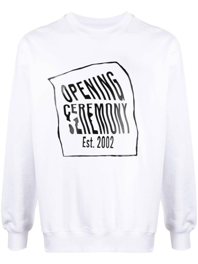 Shop Opening Ceremony Logo-print Crew-neck Sweatshirt