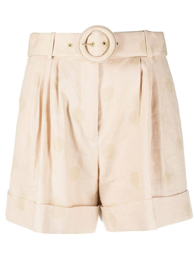 Shop Zimmermann Tailored Shorts With Belt