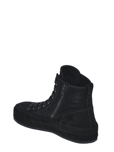Shop Ann Demeulemeester Raven Sneakers In Black